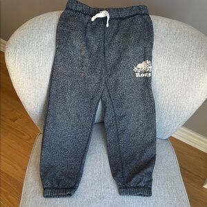 Roots Kids Salt and Pepper (blue) Joggers (EUC)